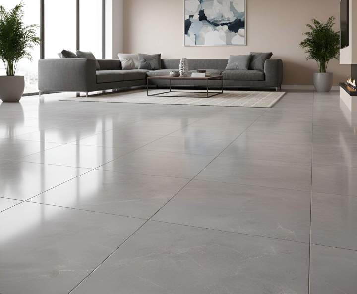Carrelage sol salon Cérans-Foulletourte